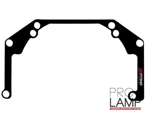 Переходные рамки для Optima Magnum 3.0 на Mitsubishi Pajero Sport II: Adapter pro 77 1