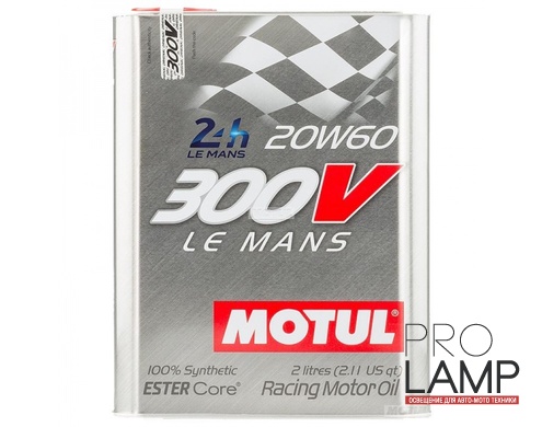 MOTUL 300V Le Mans 20W-60 - 2 л.