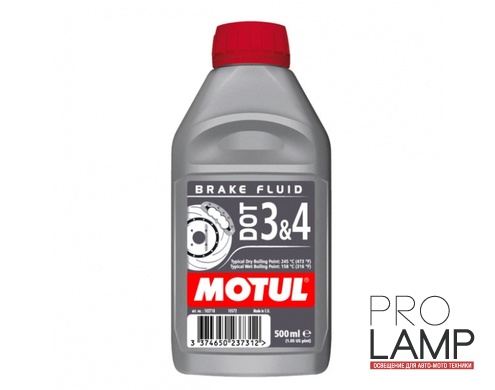 MOTUL DOT 3&4 Brake Fluid - 0.5 л.