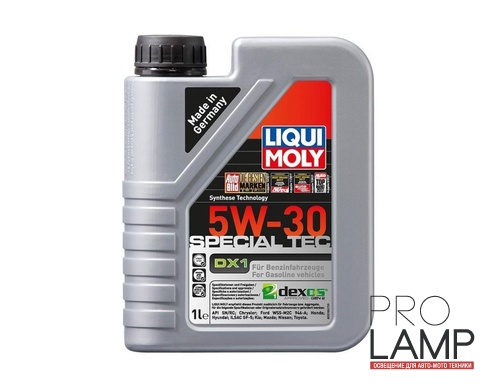 LIQUI MOLY Special Tec DX1 5W-30 - НС-синтетическое моторное масло, 1л