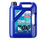 LIQUI MOLY Marine 4T Motor Oil 25W-40 - Минеральное моторное масло для лодок, 5л