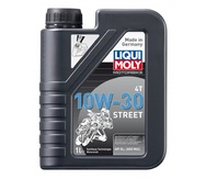 LIQUI MOLY Motorbike 4T 10W-30 Street — НС-синтетическое моторное масло для 4-тактных мотоциклов 1 л.