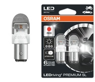 Светодиодные лампы Osram Premium Red P21/5W - 1557R-02B